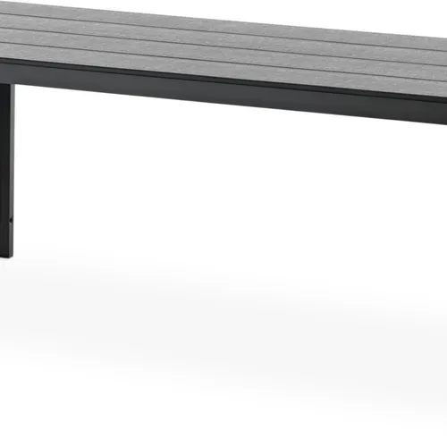 Mesa de jardín MADERUP A90xL205 negro en Negro - Muebles para el exterior, Uruguay | JYSK