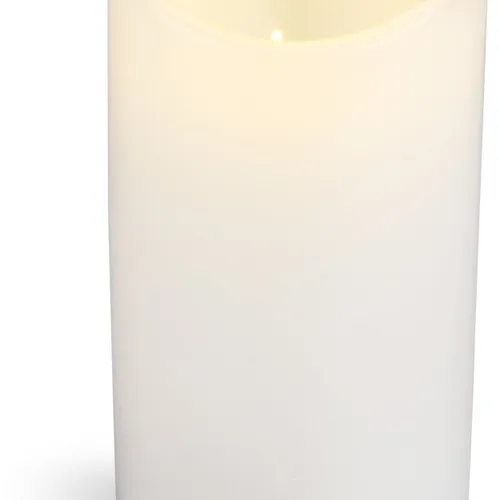 Vela pilar LED SOREN Ø8xA10cm blanco en Blanco - Velas y Portavelas, Uruguay | JYSK