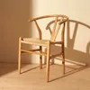 Silla Wishbone - Madera y Ratán natural - Natural - Sillas, Uruguay | Ecowood, vista 1 de 4