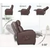Sillon reclinable 1 cuerpo con masajeador y calefaccion - Marrón en Marrón - Sillones y sofás, Uruguay | La Cueva Muebles, vista 2 de 10