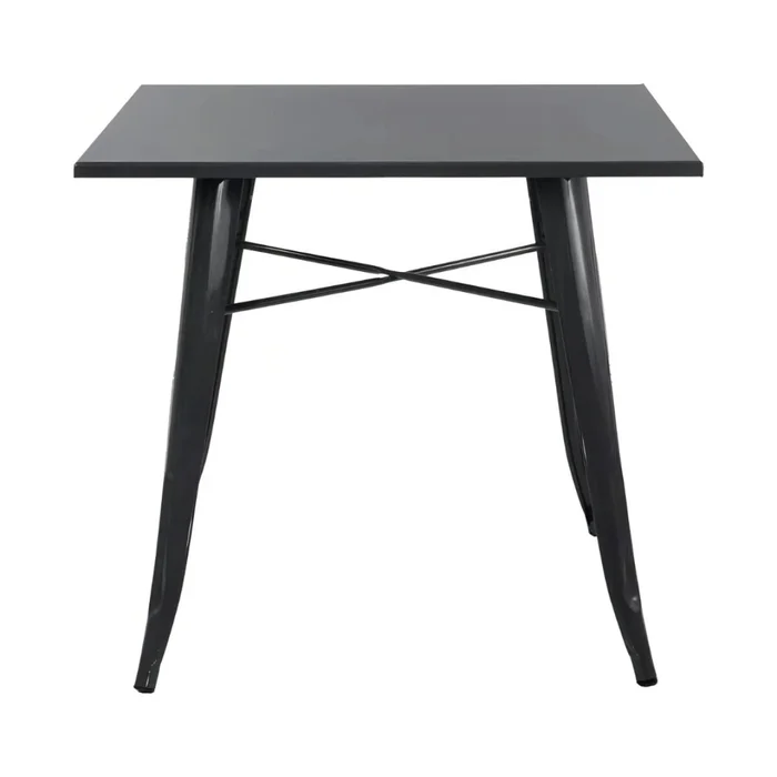 Juego de comedor 4 sillas tolix 70 - Negro en Negro - Mesas de comedor, Uruguay | Rústico Hogar, vista 5