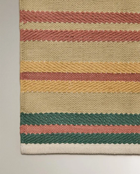 ALFOMBRA RAYAS en Multicolor - Alfombras, Uruguay | Zara Home, vista 3