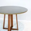 Mesa Elma Redonda 120cm - Madera Maciza y Vidrio Sobrepuesto - Mesas de comedor, Uruguay | Balton, vista 11 de 11