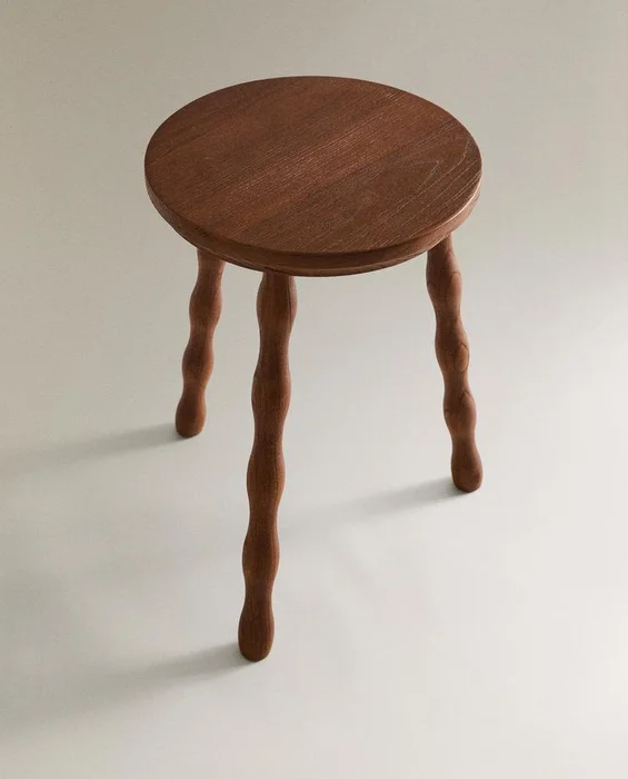 TABURETE MADERA OLMO - Sillas, Uruguay | Zara Home, vista 3