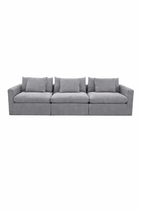 Sofá Río, 4 Cuerpos - Gris en Gris - Sillones y sofás, Uruguay | Indian