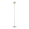 LAMPARA DE PIE ANILLO PLATA DIMERIZABLE Y CCT 9W CON CONTROL - 140CM en Plateado - Lámparas de pie, Uruguay | Iluminica, vista 1 de 5
