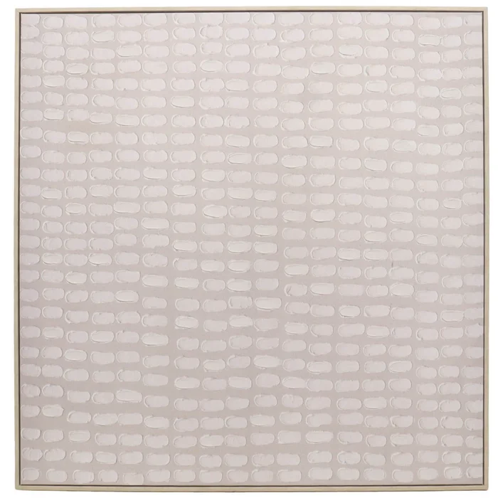 Cuadro Ice I, 100x100, Natural/beige Papel H1hca250087b en Beige - Decoración de pared, Uruguay | Divino