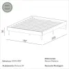 Base de Cama Lola (Queen) - Dormitorio, Uruguay | Casa Brava, vista 3 de 6
