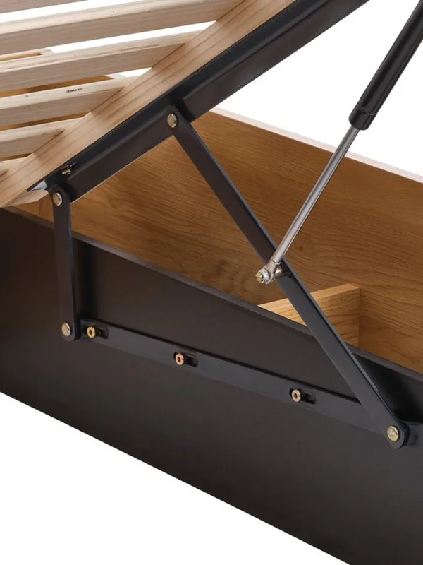 Estructura cama ELLINGE 1 Plaza 90x190 almac roble en Madera natural - Dormitorio, Uruguay | JYSK, vista 3