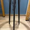 Lámpara Trippe Madera y Esterilla - Negro - Lámparas de pie, Uruguay | Berna home, vista 6 de 9