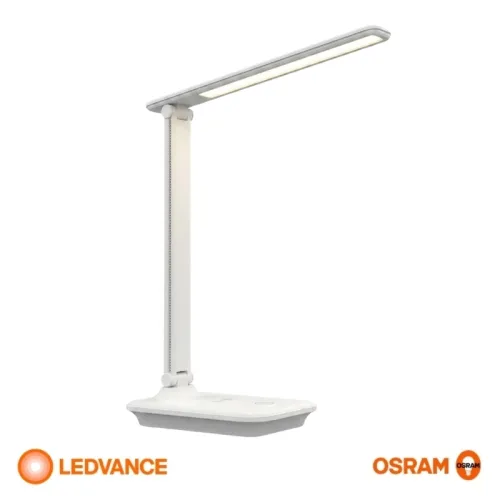 Luminaria LEDVANCE Desklum 3W Blanco en Negro - Lámparas de mesa, Uruguay | Serlux