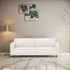 SOFA 3 CUERPOS - 100% CUERO - MODELO MARBELLA - COLOR BLANCO TIZA en Blanco - Sillones y sofás, Uruguay | Champagne Home, vista 3 de 4