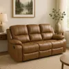 Sillon reclinable 3 cuerpos en Marrón - Sillones y sofás, Uruguay | La Cueva Muebles, vista 1 de 8