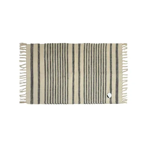 ALFOMBRA C/FLECOS 69X114CM LÍNEAS - Textiles, Uruguay | Decohogar