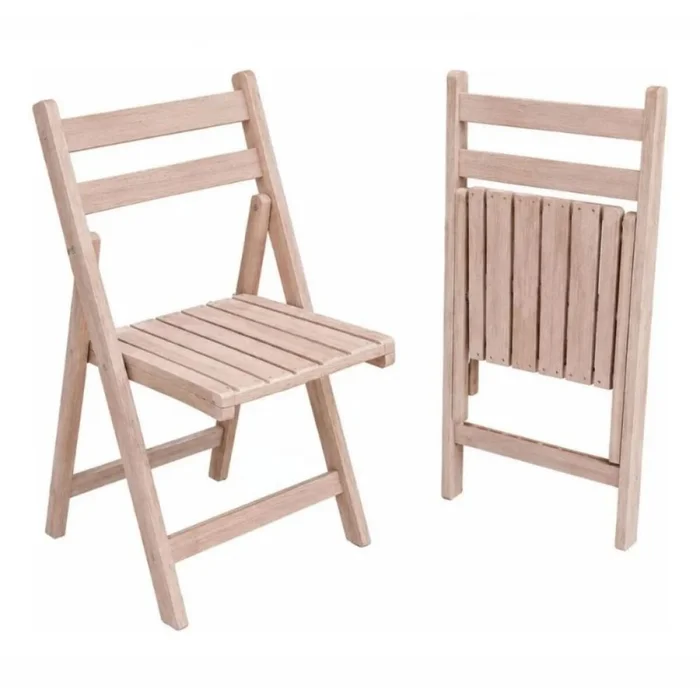 Set de exterior plegable en Madera natural - Muebles para el exterior, Uruguay | La Cueva Muebles, vista 5