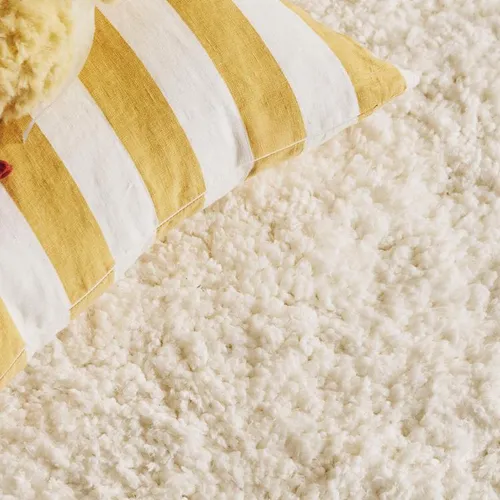 ALFOMBRA RECTANGULAR ALGODÓN TEXTURA en Blanco - Alfombras, Uruguay | Zara Home