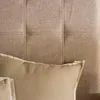 RESPALDO CAPITONEADO SIN BOTONES - TERCIOPELO en Gris - Respaldos de cama, Uruguay | La Iberica, vista 2 de 4