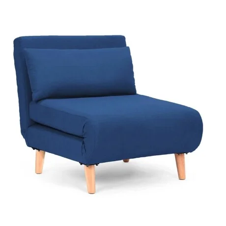 Sillon cama Trifold 1 cuerpo - Azul en Azul - Sillones y sofás, Uruguay | La Cueva Muebles, vista 8
