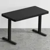 Escritorio Regulable Metal-y-mdf Negro Ascend en Negro - Escritorios y sillas de escritorio, Uruguay | Divino, vista 1 de 4