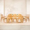 Mesa extensible Lina en Madera natural - Mesas de comedor, Uruguay | Satec, vista 4 de 5