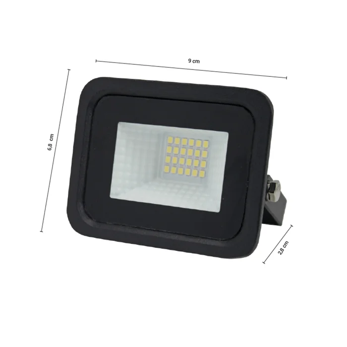 Proyector LED Sky Blue 10W Luz Cálida ECO en Negro - Lámparas colgantes, Uruguay | Serlux, vista 5