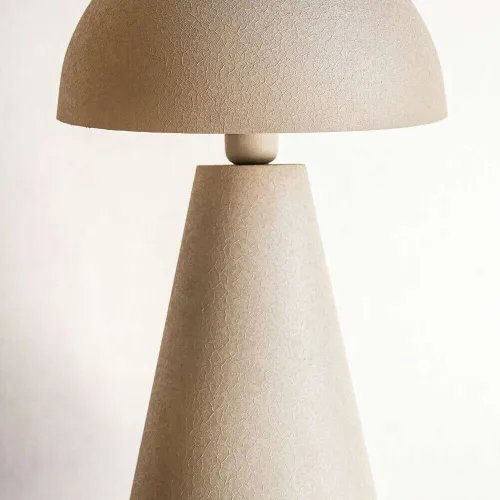 LAMPARA LIPA TEXTURADA CREMA - 50 CMS en Off-white - Lámparas colgantes, Uruguay | La Iberica