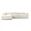 Sillón Nicole Esquinero X2 + Respaldo + Isla - Beige en Beige - Sillones y sofás, Uruguay | Samic, vista 1 de 2