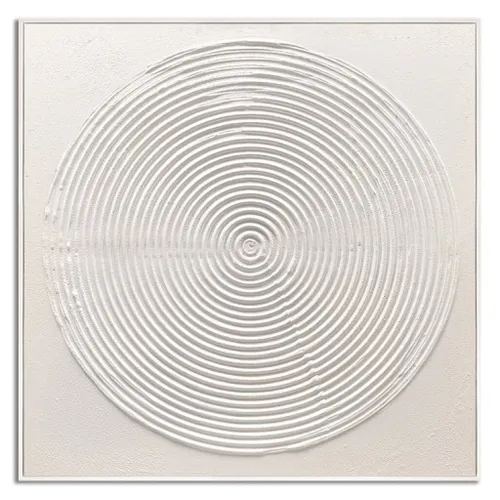CUADRO CANVAS 80x80cm MARCO PINTURA CIRCULO - Decoración de pared, Uruguay | Decohogar