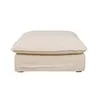 Puff Tela-premium Natural-beige Bahamas Natural en Beige - Sillones y sofás, Uruguay | Divino, vista 1 de 3