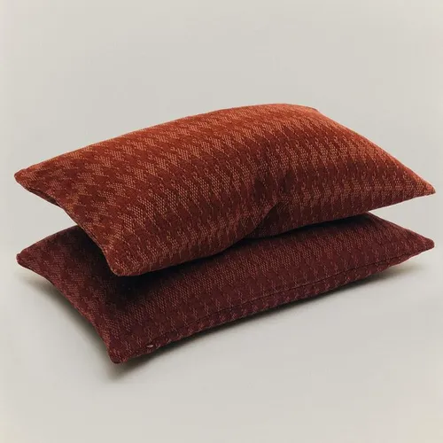 FUNDA COJÍN CHENILLA en Terracota - Textiles, Uruguay | Zara Home
