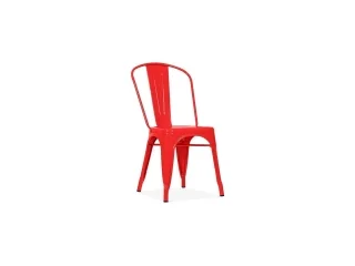 Silla Tolix Gris en Blanco - Mesas de comedor, Uruguay | Quesal, vista 7
