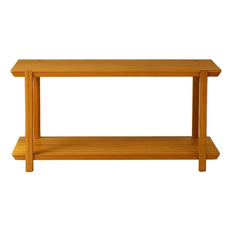 MESA TV CLAN - MADERA CLARA en Madera natural - Muebles para TV, Uruguay | Champagne Home
