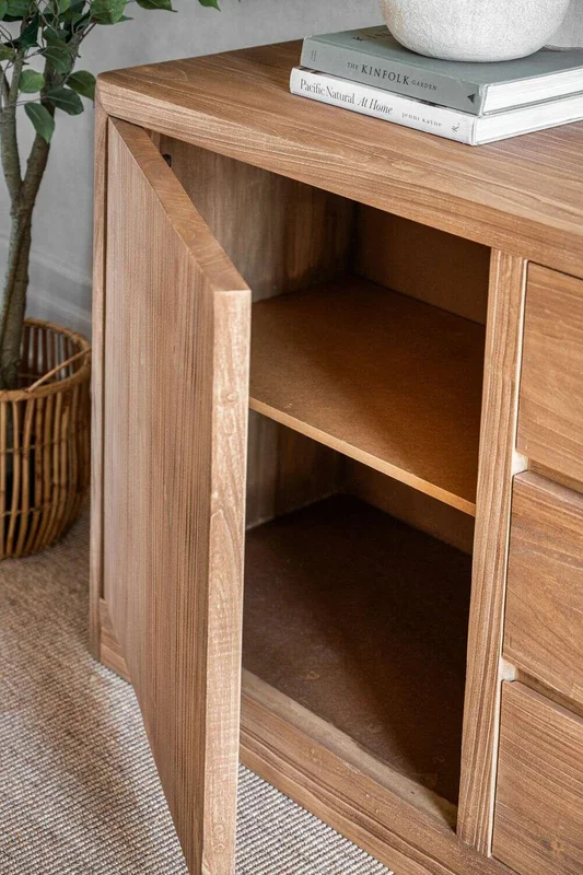APARADOR MALVA - 2 MTS en Madera natural - Bibliotecas, Uruguay | La Iberica, vista 4