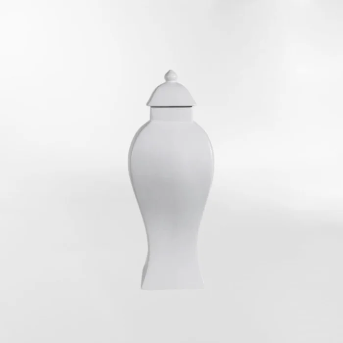 JARRON CLAY Blanco Medium - Decoración, Uruguay | Viasono, vista 2