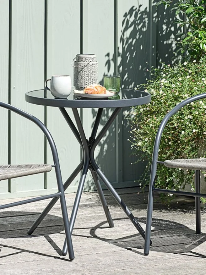 Mesa de balcón RADSTRUP Ø60 negra en Negro - Muebles para el exterior, Uruguay | JYSK, vista 2