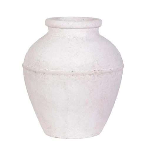 Jarrón Gentong Ceramica Natural-beige 33.171.092, Crema en Beige - Jarrones, Uruguay | Divino