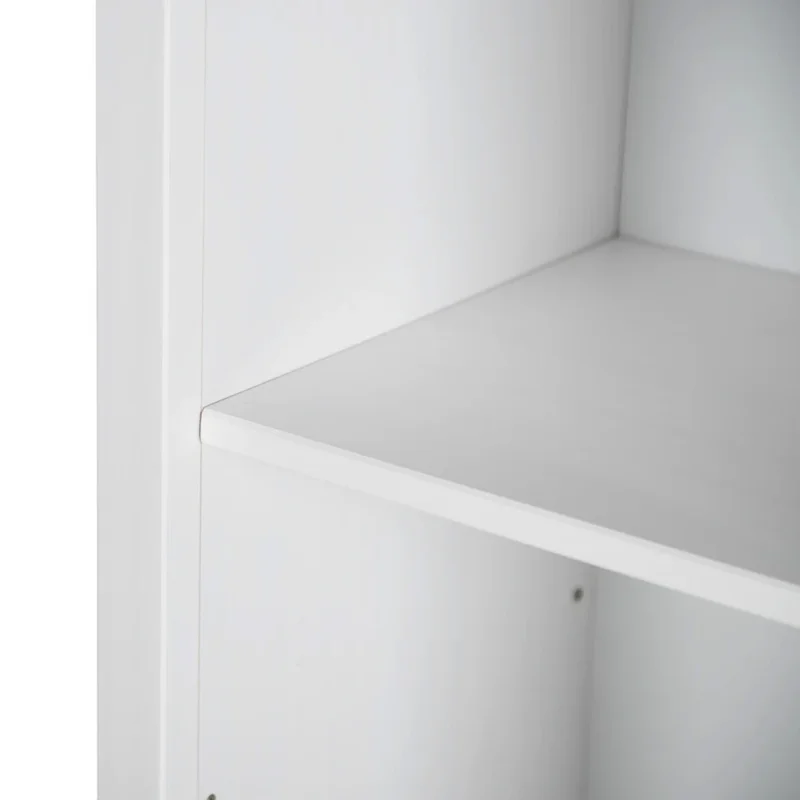 Biblioteca con puertas Linea Rivery en Blanco - Bibliotecas, Uruguay | La Cueva Muebles, vista 6