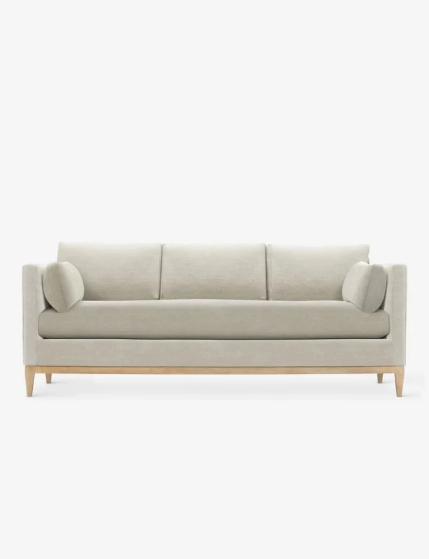 Sofá con zócalo tapizado Cucurella en Verde - Sillones y sofás, Uruguay | Pieza Clave, vista 6