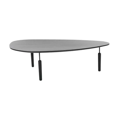 MESA DE LIVING PIEMONT CINAMOMO NEGRA 100X68X32H CM - Mesas de living, Uruguay | Vinibel