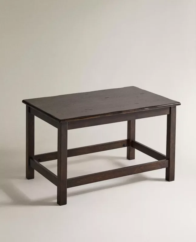 MESA AUXILIAR MADERA - Mesas de living, Uruguay | Zara Home, vista 3