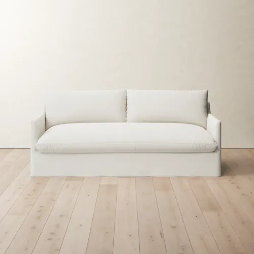 Sofá tapizado Franco en Blanco - Sillones y sofás, Uruguay | Pieza Clave