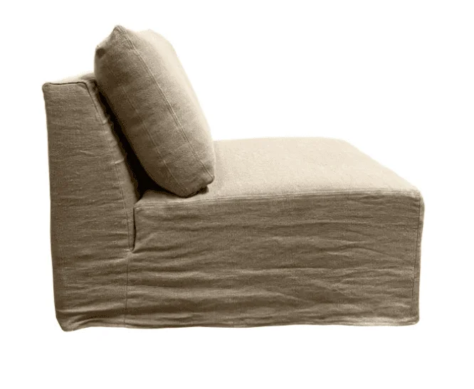 SOFA ARLES MODULO SIMPLE 100X100 BEIGE en Beige - Sillones y sofás, Uruguay | Masinfinito Casa, vista 3