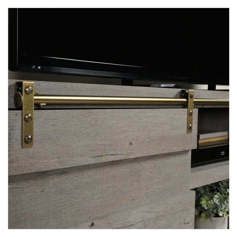 Mueble para TV de madera - Sauder - Línea Cannery Bridge en Gris - Muebles para TV, Uruguay | Ecowood, vista 3