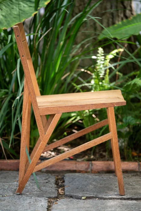 Silla Atibainha en Madera natural - Sillas, Uruguay | Balcony, vista 3