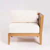 CANTO IZQ. CANNES CUERDA RAMI Y ACQUABLOCK CRUDO 78x74x66CM JATOBA - Muebles para el exterior, Uruguay | Vinibel, vista 2 de 5
