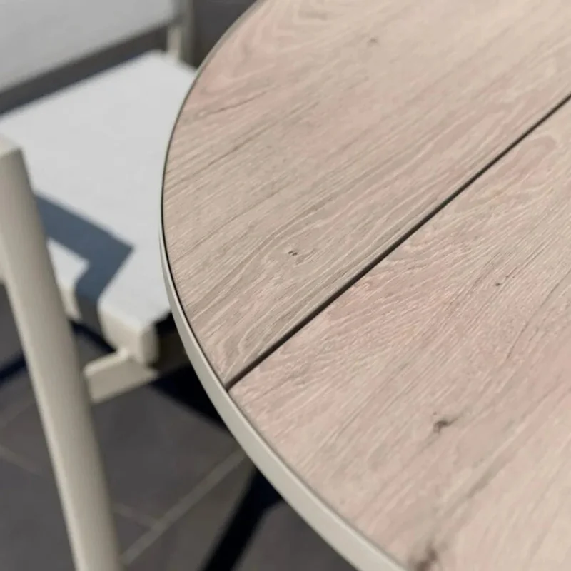 Mesa redonda de Patio Diámetro 119cm - Urbanite - Beige en Beige - Mesas de comedor, Uruguay | Ecowood, vista 3