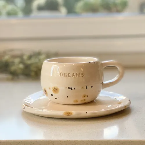 Cápsula dulce (taza y plato) - Decoración, Uruguay | Dreams On Time