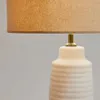 Lámpara de mesa Mijal de cerámica con acabado blanco en Blanco - Lámparas de mesa, Uruguay | Kavehome, vista 5 de 6