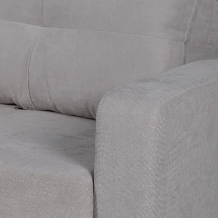Sofá Cama Nizza - Tela Microfibra - 9248 (Beige) en Beige - Sillones y sofás, Uruguay | Nyr, vista 4