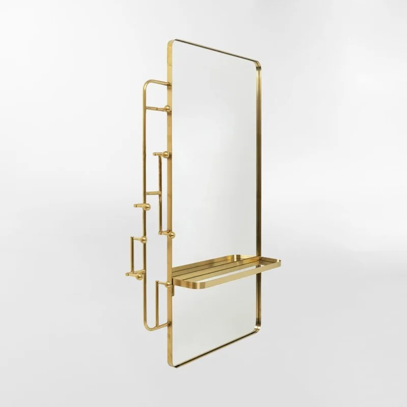 ESPEJO TRISTAN MIRROR Dorado  en Dorado - Decoración, Uruguay | Viasono, vista 3